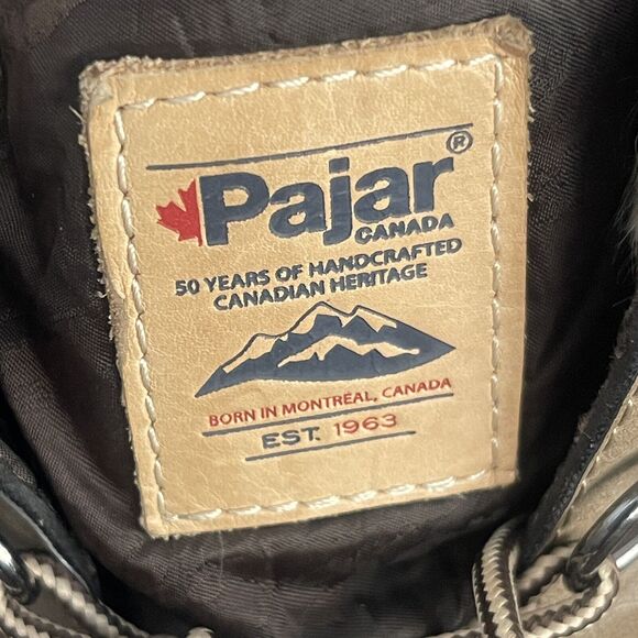 Pajar Canada Tall Duck Boots Womens Size 7 Winter Lace Up Fur Lined Waterproof - Picture 10 of 16